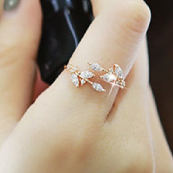 High quality sterling silver ring pure 925 silver women ring (RESIZABLE RING) - Picture 6 of 6
